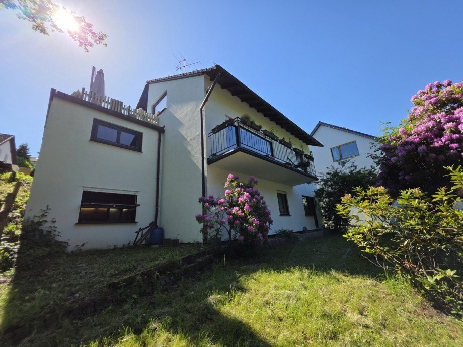 R�ckseite Zweifamilienhaus Solingen / Gr�frath
