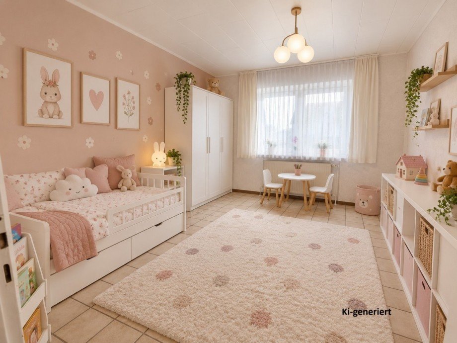 Kinderzimmer Visualisierung Etagenwohnung Solingen